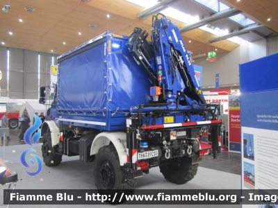 Mercedes-Benz Unimog U5023
Bundesrepublik Deutschland - Germany - Germania
Technisches Hilfswerk
Esposto all'Interschutz 2015
Parole chiave: Mercedes-Benz Unimog_U5023 Interschutz_2015