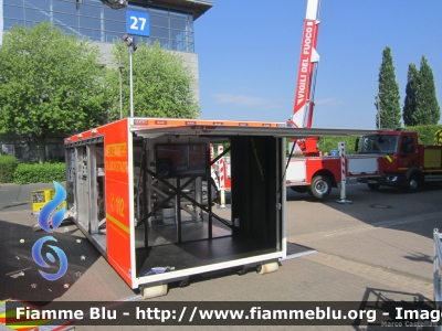 Modulo Scarrabile
Bundesrepublik Deutschland - Germany - Germania
Freiwillige Feuerwehr Gluckstadt
Allestimento GSF
Esposto all'Interschutz 2015
Parole chiave: Interschutz_2015