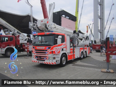 Scania P410 II serie
Piattaforma Aerea da 44 metri allestimento Bronto Skylift F 44-RLXER
Esposta all'Interschutz 2015
Parole chiave: Scania P410_IIserie Interschutz_2015