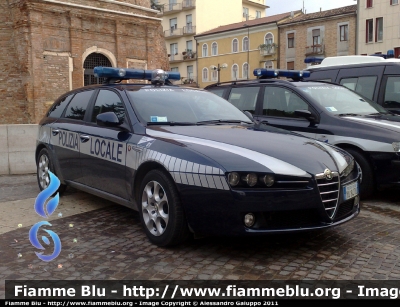 Alfa Romeo 159 JTDm Sportwagon
Polizia Locale
Comune di Valeggio sul Mincio (VR)
Allestita Polar Special Car
POLIZIA LOCALE YA 847 AC
Parole chiave: Alfa-Romeo 159_Sportwagon POLIZIALOCALEYA847AC