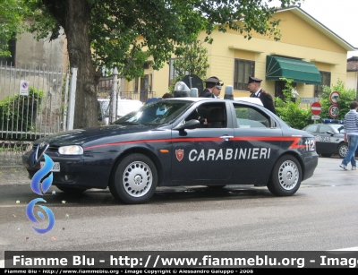 Alfa Romeo 156 I serie
Carabinieri
Nucleo Radiomobile
Este (PD)
Equipaggiata con sistema Falco
CC BE 893
Parole chiave: AlfaRomeo 156_Iserie CCBE893