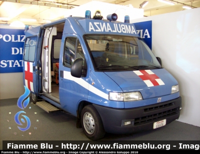 Fiat Ducato II serie
Polizia di Stato
Servizio Sanitario
Allestimento Savio
POLIZIA E6606
In esposizione al REAS 2010
Parole chiave: Fiat Ducato_IIserie Polizia_di_Stato REAS_2010