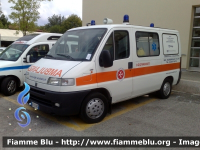 Fiat Ducato II serie
S.O.G.IT.
Area Berica
Sezione di Barbarano Vicentino (VI)
Allestimento Savio
Parole chiave: Fiat Ducato_IIserie Ambulanza