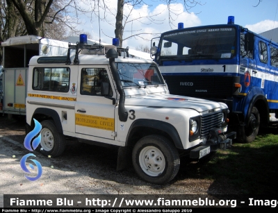 Land Rover Defender 90
Protezione Civile
Gruppo Comunale di Abano Terme PD
Automezzo n°3
Parole chiave: Veneto (PD) Land-Rover_Defenfer_90 XI_Meeting_PC_Lonigo_VI