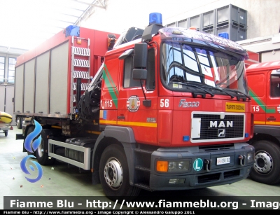 Man F2000 26.463
Vigili del Fuoco
Corpo Permanente di Bolzano
Berufsfeuerwehr Bozen
Autocarro con impianto scarrabile e gru
VF 056 BZ
Parole chiave: Man F2000_26.463 VF053BZ