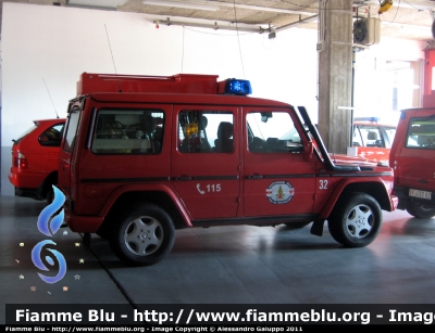 Mercedes-Benz Classe G II serie
Vigili del Fuoco
Corpo Permanente di Bolzano
Berufsfeuerwehr Bozen
Pinza idraulica veloce 
Allestimento Rosenbauer
VF 032 BZ
Parole chiave: Mercedes-Benz Classe_G_IIserie VF032BZ