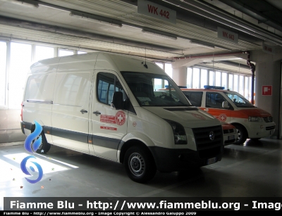 Volkswagen Crafter I serie
Croce Bianca - Direzione provinciale
Weisses Kreuz - Landesleitung
Unità Logistica
PC ZS0GJ
Parole chiave: Volkswagen Crafter_Iserie PCZS0GJ