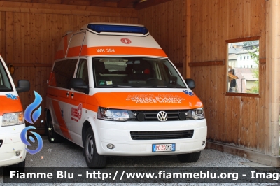 Volkswagen Transporter T5 restyle
Croce Bianca Val Gardena
Weisses Kreuz Gröden
Creusc blancia de Gherdëina
- S.Cristina (BZ) -
Allestimento Ambulanz Mobile - Hornis Alpin
WK 384 - PC ZS 0MZ
Parole chiave: Volkswagen Transporter_T5_restyle PCZS0MZ