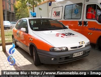 Fiat Bravo
118 Modena Soccorso
Azienda USL di Modena
Automedica "MO1650"
Parole chiave: Fiat Bravo Automedica 118_Modena