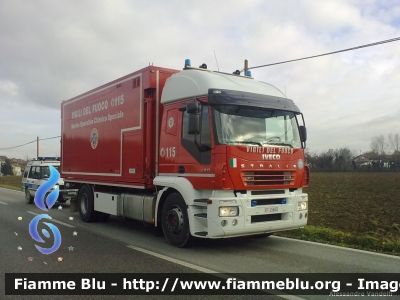 Iveco Stralis AT190S43 I serie
Vigili del Fuoco
Comando Provinciale di Venezia
Nucleo Operativo Chimico Speciale NOCS-NBCR di Mestre (VE)
VF 25603
Parole chiave: Iveco Stralis_AT190S43_Iserie VF25603