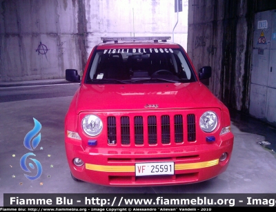 Jeep Patriot
Vigili del Fuoco
Comando Provinciale di Pordenone
VF 25591
Parole chiave: Jeep Patriot VF25591