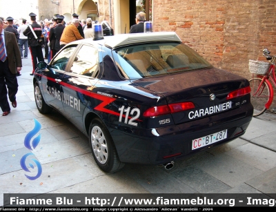 Alfa Romeo 156 II serie
Carabinieri NORM
con sistema Falco
CC BT 487
Parole chiave: Alfa_Romeo 156_IIserie CC NORM CCBT487