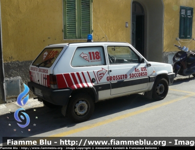 Fiat Panda 4x4 II serie
118 Grosseto Soccorso. Autovettura in servizio nell'Isola del Giglio
Parole chiave: Fiat Panda_4x4_IIserie 118 Grosseto_soccorso