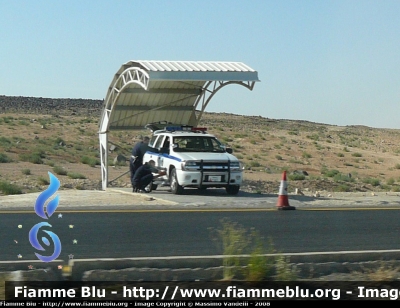 Chevrolet Trailblazer
المملكة الأردنية الهاشمية - Regno di Giordania
Polizia - Giordania. Immagine © Massimo Vandelli.
Parole chiave: Chevrolet Trailblazer Polizia_Giordania