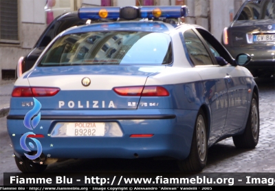 Alfa Romeo 156 I serie
Polizia di Stato
POLIZIA B9282
Parole chiave: Alfa_Romeo 156_Iserie PS PoliziaB9282