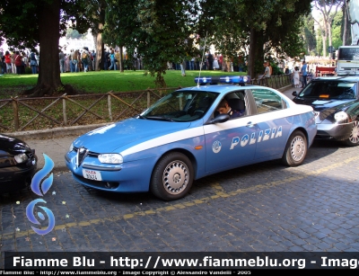 Alfa Romeo 156 I serie
Polizia di Stato
POLIZIA B0424
Parole chiave: Alfa_Romeo 156_Iserie PS PoliziaB0424