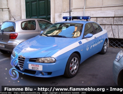 Alfa Romeo 156 II serie
Polizia di Stato
Polizia Stradale
POLIZIA B0131
Parole chiave: Alfa-Romeo 156_IIserie PoliziaB0131