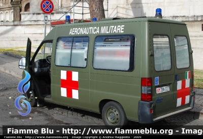 Fiat Ducato II serie 
Aeronautica Militare Italiana
Servizio Sanitario
AM BN 027
Parole chiave: Fiat Ducato_IIserie AMBN027_Festa_della_Repubblica_2009 Ambulanza Lazio