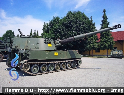 Oto-Melara M109L
Esercito Italiano
Obice Semovente
EI 118284
Parole chiave: Oto-Melara M109L EI118284