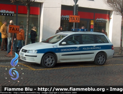 Fiat Stilo Multi Wagon I Serie
Polizia Municipale - Gemeindepolizei
Bressanone - Brixen (BZ)
Parole chiave: Fiat Stilo_MW_Iserie PM_Bressanone