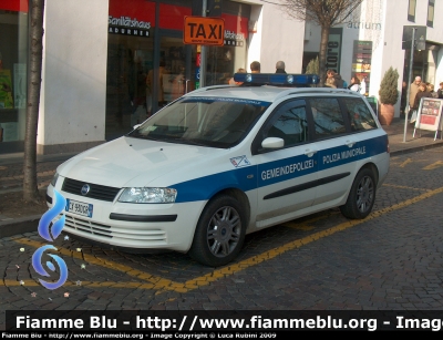 Fiat Stilo Multi Wagon I Serie
Polizia Municipale - Gemeindepolizei
Bressanone - Brixen (BZ)
Parole chiave: Fiat Stilo_MW_Iserie PM_Bressanone