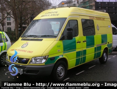 Mercedes-Benz Sprinter II Serie
Great Britain - Gran Bretagna
London Ambulance
Furgone "Driver Training Unit" 
Parole chiave: MB Sprinter london ambulance