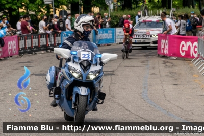 Yamaha FJR 1300 II serie
Polizia di Stato
Polizia Stradale
Allestimento Elevox
POLIZIA G3099
in scorta al Giro d'Italia 2021
Moto "23"
Parole chiave: Yamaha FJR_1300_IIserie POLIZIAG3099 Giro_D_Italia_2021