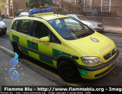 Vauxhall Zafira
Great Britain - Gran Bretagna
 London Ambulance 
Parole chiave: London_Ambulance Vauxhall Zafira