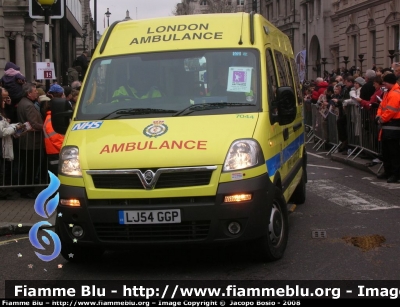 Vauxhall Movano
Great Britain - Gran Bretagna
 London Ambulance
Parole chiave: Wauxhall Combo london ambulance