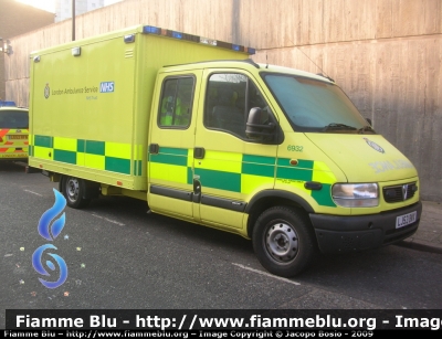 Vauxhall Movano I Serie
Great Britain - Gran Bretagna
London Ambulance
Parole chiave: Wauxhall Movano London_Ambulance