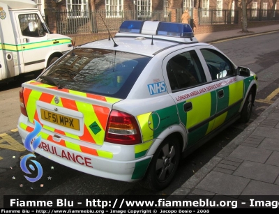 Vauxhall Astra
Great Britain - Gran Bretagna
London Ambulance
Parole chiave: Vauxhall Astra london_ambulance