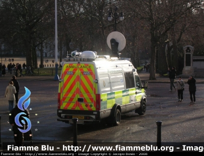 Iveco Daily III serie 
Great Britain - Gran Bretagna
 London Ambulance 
Posto di comando mobile avanzato
Parole chiave: Iveco Daily comando mobile london ambulance