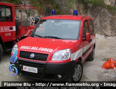 Fiat Doblò II serie
Vigili del Fuoco
Comando Provinciale di Cuneo, fornitura Regione Piemonte
VF 24724
Parole chiave: Fiat Doblò VF24724 Cuneo 