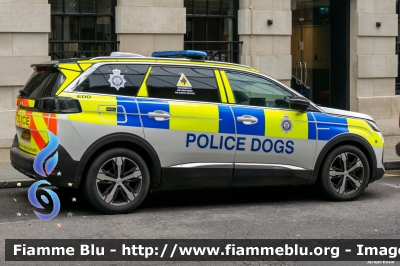 Peugeot 5008
Great Britain-Gran Bretagna
British Transport Police
Dog Section
Parole chiave: Peugeot 5008