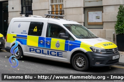 Volkswagen Caddy
Great Britain-Gran Bretagna
British Transport Police
Dog Section
Parole chiave: Volkswagen Caddy