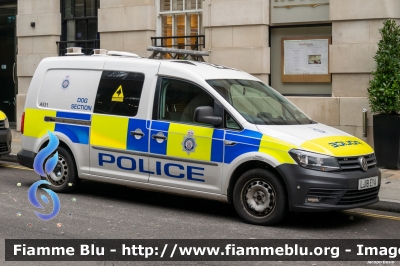 Volkswagen Caddy
Great Britain-Gran Bretagna
British Transport Police
Dog Section
Parole chiave: Volkswagen Caddy