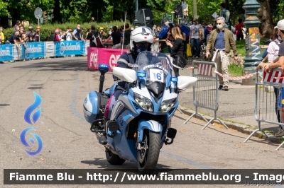 Yamaha FJR 1300 II serie
Polizia di Stato
Polizia Stradale
Allestimento Elevox
POLIZIA G3082
in scorta al Giro d'Italia 2021
Moto "16"
Parole chiave: Yamaha FJR_1300_IIserie POLIZIAG3082 Giro_D_Italia_2021