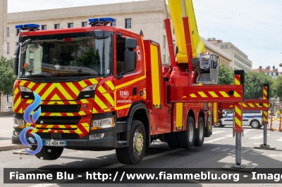 Scania P
France - Francia
S.D.M.I.S. 69 - Rhône et de la métropole de Lyon
Bras Élévateur Aérien F 55 RPX allestimento Bronto Skylift 
Parole chiave: Scania P