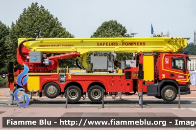 Scania P
France - Francia
S.D.M.I.S. 69 - Rhône et de la métropole de Lyon
Bras Élévateur Aérien F 55 RPX allestimento Bronto Skylift 
Parole chiave: Scania P