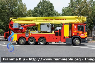 Scania P
France - Francia
S.D.M.I.S. 69 - Rhône et de la métropole de Lyon
Bras Élévateur Aérien F 55 RPX allestimento Bronto Skylift 
Parole chiave: Scania P