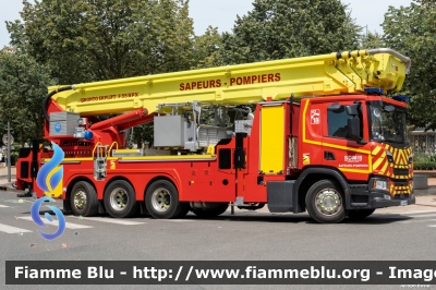 Scania P
France - Francia
S.D.M.I.S. 69 - Rhône et de la métropole de Lyon
Bras Élévateur Aérien F 55 RPX allestimento Bronto Skylift 
Parole chiave: Scania P