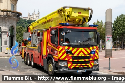 Scania P
France - Francia
S.D.M.I.S. 69 - Rhône et de la métropole de Lyon
Bras Élévateur Aérien F 55 RPX allestimento Bronto Skylift 
Parole chiave: Scania P