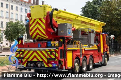 Scania P
France - Francia
S.D.M.I.S. 69 - Rhône et de la métropole de Lyon
Bras Élévateur Aérien F 55 RPX allestimento Bronto Skylift 
Parole chiave: Scania P