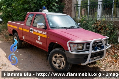 Toyota Hilux
France - Francia
Sapeur Pompiers SDIS 83 - Du Var
Roquebrune sur Argens - VLUTT
Ex CCFL
Parole chiave: Toyota Hilux