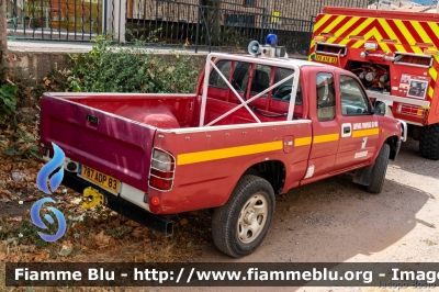 Toyota Hilux
France - Francia
Sapeur Pompiers SDIS 83 - Du Var
Roquebrune sur Argens - VLUTT
Ex CCFL
Parole chiave: Toyota Hilux