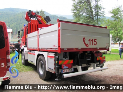 Man TGM 18.340 4x4 II serie
Vigili del Fuoco Bolzano
Unione distrettuale Alta Pusteria
Corpo di Monguelfo - Welsberg (BZ)
Automezzo allestimento Kofler Fahrzeugbau con gru Palfinger
VF FW 32 M
Parole chiave: Man TGM_18.340_4x4_IIserie VFFW32M