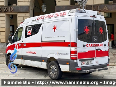 Mercedes-Benz Sprinter III serie
Croce Rossa Italiana
Comitato Locale di Carignano (TO)
Allestita Pam Mobility
CRI 674 AE
Parole chiave: Mercedes-Benz Sprinter_IIIserie CRI674AE ambulanza