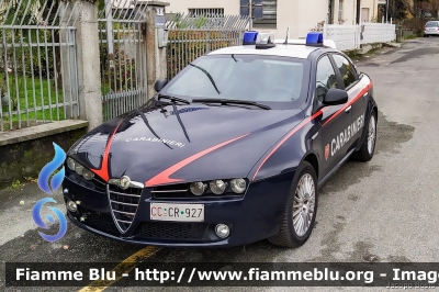 Alfa Romeo 159
Carabinieri
Nucleo Operativo Radiomobile
CC CR 927
Parole chiave: Alfa-Romeo 159 CCCR927