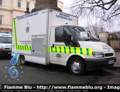 Ford Transit VI serie
Great Britain - Gran Bretagna
 Order of St. John London
Automezzo "cucina mobile"
Parole chiave: Ford Transit_VIserie St. John london_ambulance Gran_Bretagna