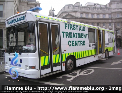 Leyland Ashor
Great Britain - Gran Bretagna
 Order of St. John London
Autobus ambulatorio mobile per il primo soccorso
Parole chiave: Leyland Ashor St. John london ambulance